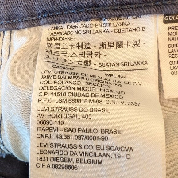 Levi's 505 Straight Leg Jeans Size 32 - Picture 11 of 13